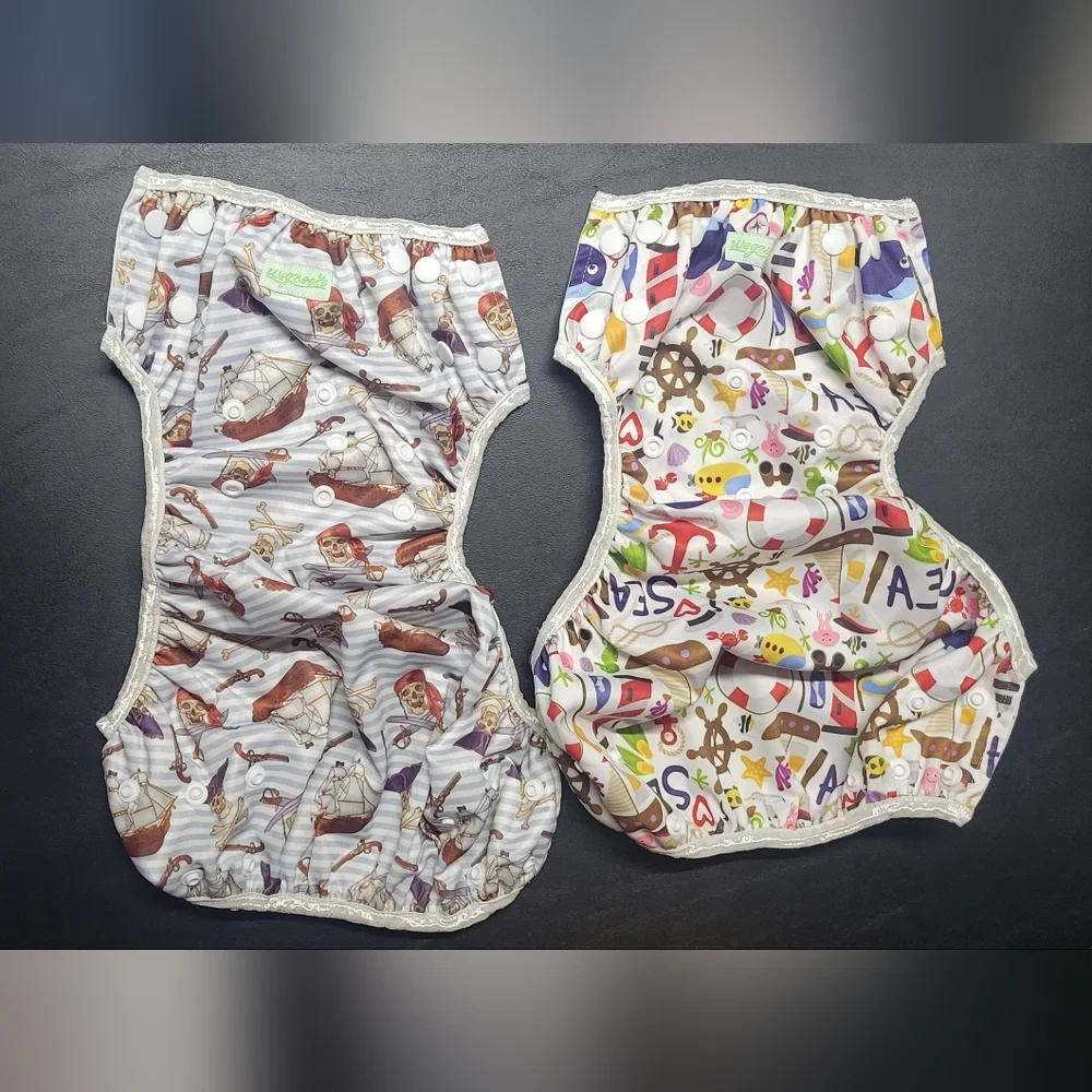 Colorful Patterned Swim Diapers For Kids